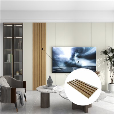 Vedenpitävät palosuojatut WPC-seinäpaneelit