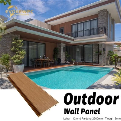 Outdoor ASA WPC Wall Panel Factory Direct Supply